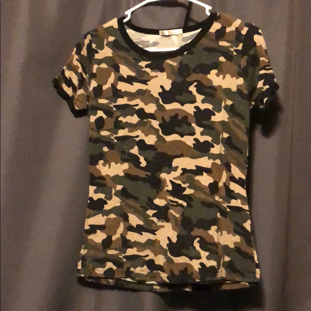 Camouflage Women top